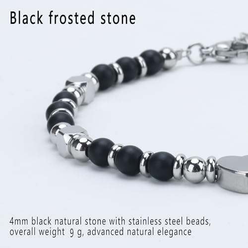 Image of Tiny Bead Bracelets for Women, Unique Birthday Gifts for Women Teens | Inspirational Heart Beaded Bracelet for Daughter, Friends, Bestie, Granddaughter Jewelry Trendy Stuff