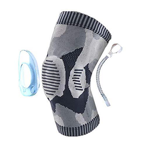 Gifftiy Volleyball Knee Pads1 Pc Compression Knee Sleeve Knee Brace Pads Support Running Basketball Knee Joint Protection Sports Silicone Collision Kneepads Rt_M