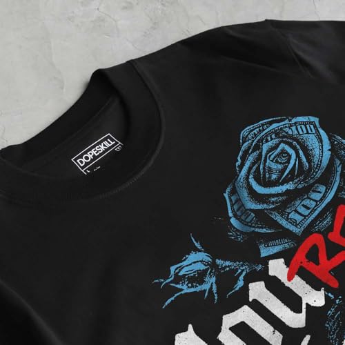 Image of DopeSkill Graphic Tee Streetwear Hip Hop Hypebeast Unisex T-Shirt Sneaker Colour Matching Shirts Inspired Motivation Quotes
