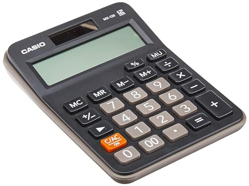 Casio MX-12B-BK Desktop Calculator