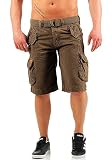  Geographical Norway – Bermudas para hombre, color caqui caqui L