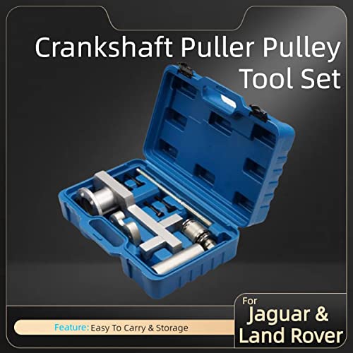 Weonefit Crankshaft Pulley Removal And Installation Tool Set Compatible With Jaguar Land Rover 3.0Lt V6 5.0Lt V8 303- #TOP1
