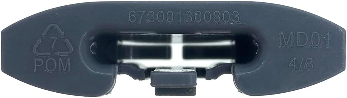 2 Pack Dishwasher Dishrack Guide Slide Rail Stop for Samsung DD81-01378A, Whirlpool W11226273