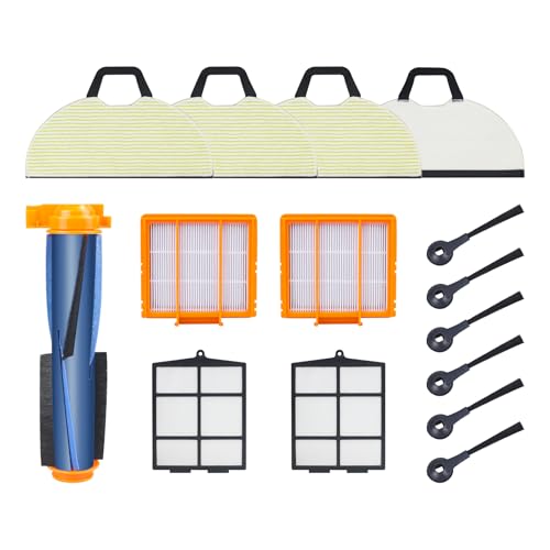 Replacement Parts for Shark RV2400WD RV2402WD AV2610WA AV2630WA RV2400WS UR2450WD Matrix 2-in-1 Robot Vacuum (15 Pack)