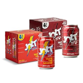 JOLT Modern Soda Bundle - JOLT Cola & Dr. JOLT - Zero Sugar, 80mg Natural Caffeine, Alpha GPC Focus Nootropics, Prebiotics, B Vitamins, 12oz