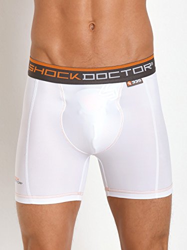 Shock Doctor Men's Ultra Pro Boxer Compression Shorts with Ultra Cup