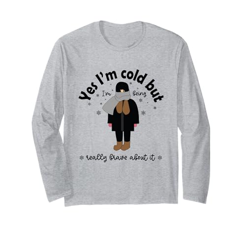 Yes I'm Cold But Being Really Brave About it Winter Season ����T�V���c