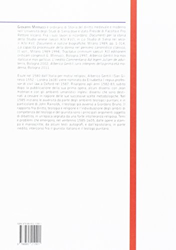 Silete Theologi In Munere Alieno. Alberico Gentili Tra Diritto, Teologia E Religione - 2