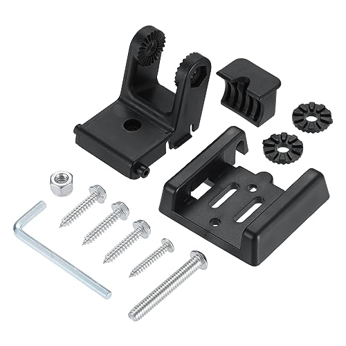 7400931 Transducer Bracket, Transducer Mounting Plate Compatible with MHX XNT XHS Model Transducers for Fishfinder Sensors Transom Mounting Plate Transom Mounting Hardware Kit Transducer Mount