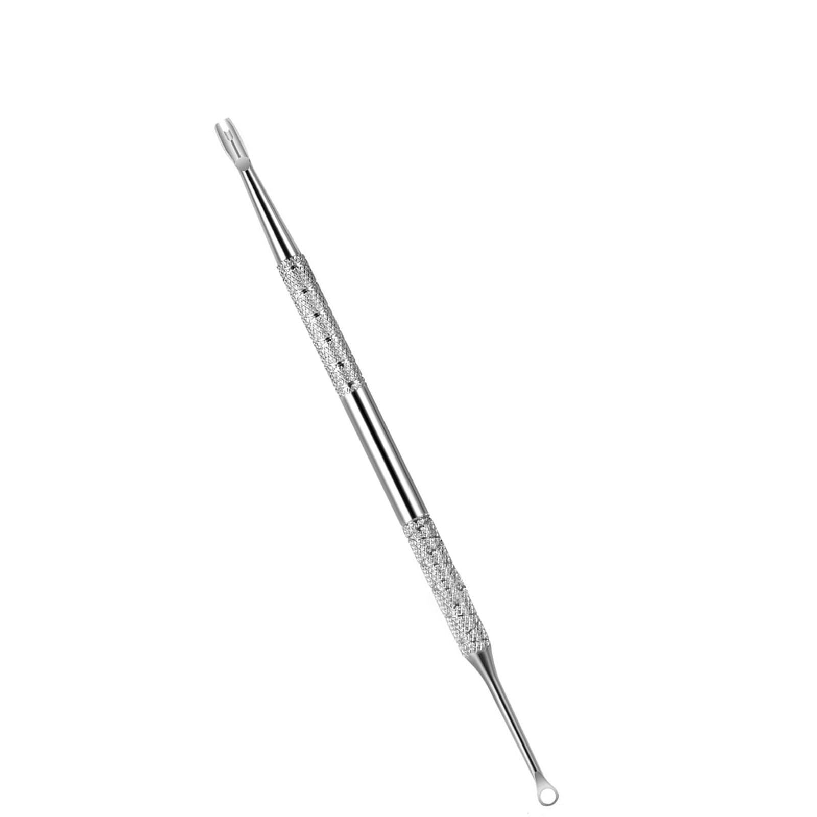 Fazvncv Stainless Steel Cuticle Pusher, Nails Pushers, Double Ended Cuticle Remover Nails Care Tools for Manicure Pedicure Care Scraper