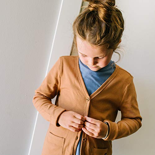 Rags Essentials Kids Cardigan (Unisex) | Long-Sleeve Boy or Girl Sweater4