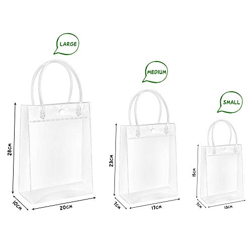 Bolsa feminina transparente kangle, bolsa de compras, bolsa de viagem, bolsa de praia, para trabalho