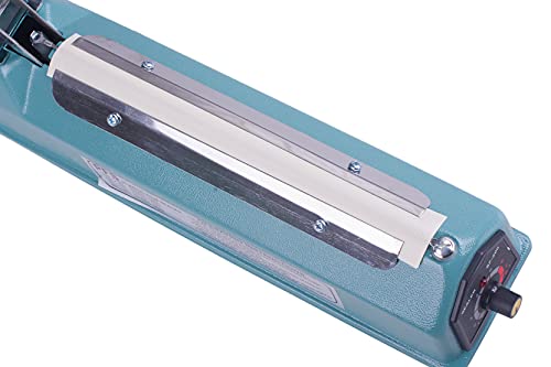8 Inch Impulse Sealer Food Sealer; Handheld Bag Heat Sealing Packaging Machine for Home Resturant Food Storage Heat Seal Closer (Blue) - Thumbnail 6
