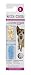 Kitty Caps Kitty Caps Nail Caps for Cats | Safe & Stylish Alternative to Declawing | Stops Snags and Scratches, Small (6-8 lbs), White with Orange & Clear with Blue Glitter