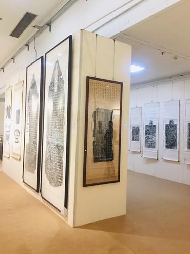 Sistema para colgar cuadros con ganchos de riel blanco y alambre de 1 m, riel de arte para galería, oficina, museo, ganchos ajustables para moldear cuadros (100/150/200 m)