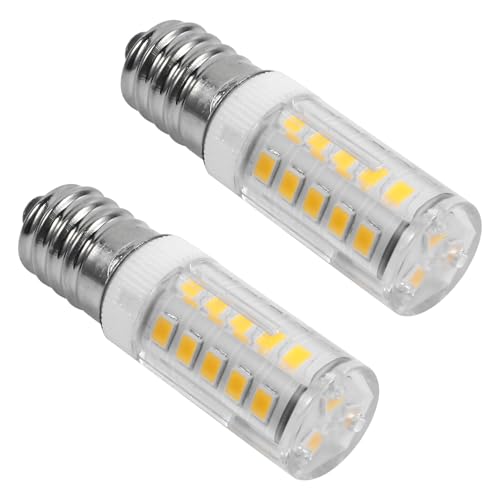 SOPOTUTU Bombilla LED E14 de 4w para Campana Extractora, 2 Unidades, Luz Blanca Fría, bajo Consumo Energético, Apta para Ventilador y Lámpara de Cocina, Bombilla de Repuesto