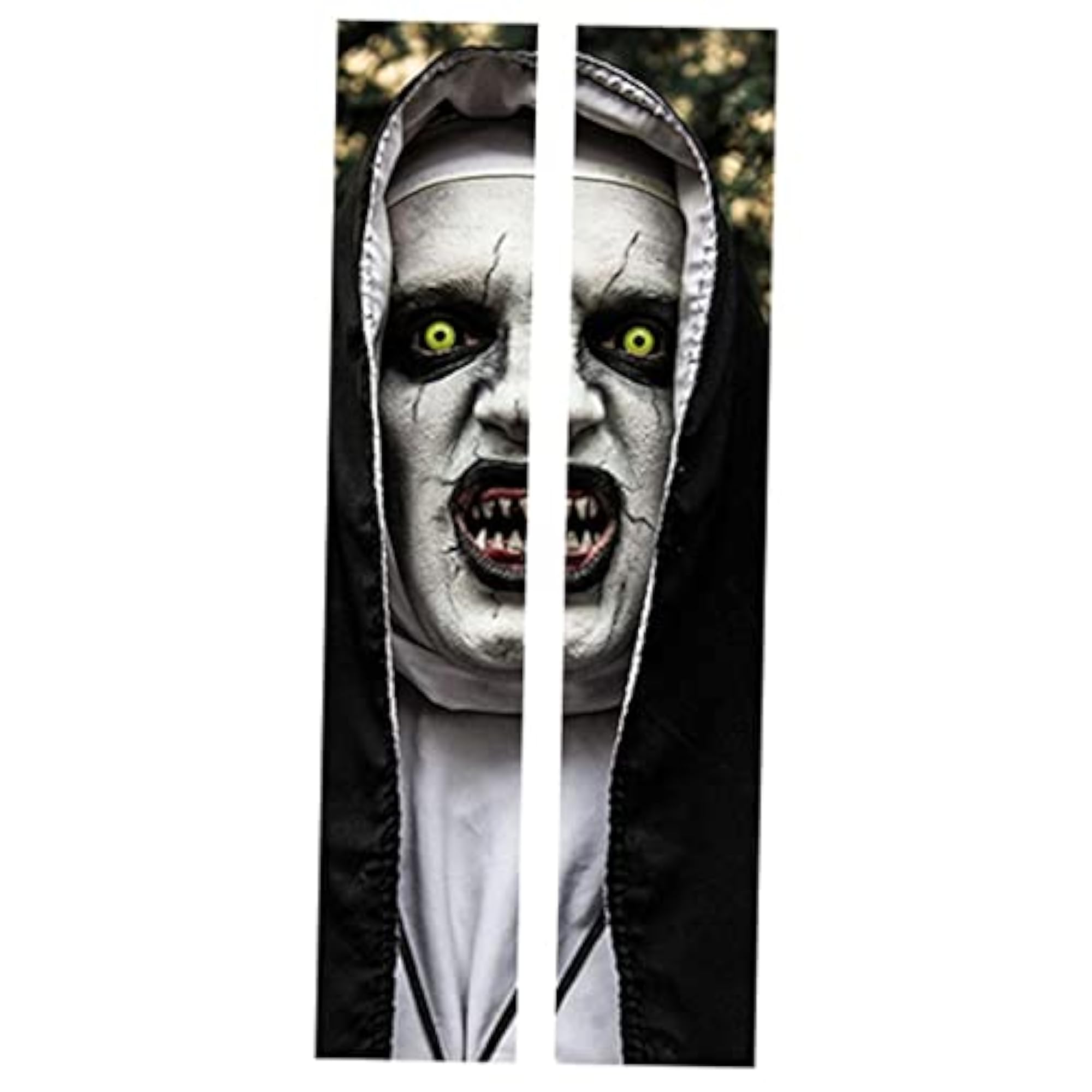 3D Nun Door Stickers Door Terror for Bar