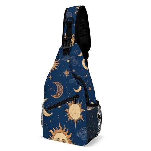 Womens Crossbody Bag, Comfy Adjustable Sling Bag for Shopping, Camping, Fashion Travel Chest Pack