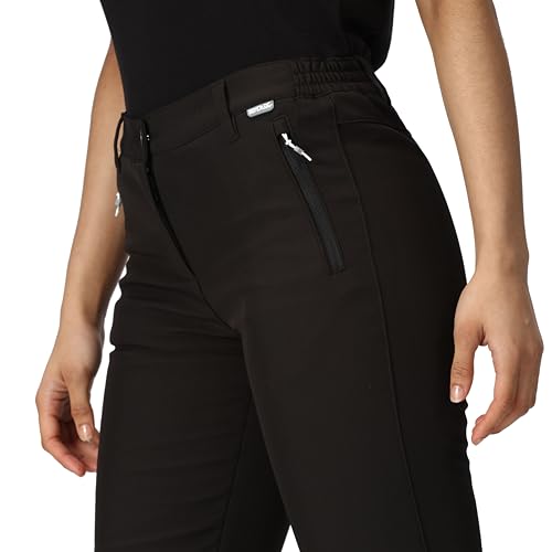 Regatta Geo II Softshell-Wanderhose für Damen mit Softshell-XPT-Stretchmaterial, perfekt zum Wandern, Spazierengehen und für Outdoor-Aktivitäten