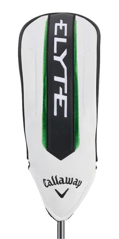 Callaway Elyte Fairway Wood Headcover - Solid Black Leather