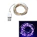Produktbild 1m / 2m / 3m / 5m / 10mled Christmas Dekorationen for Zuhause, 4,5V AA Batteriebetrieben, Garland Fee String Licht for Weihnachtsschmuck Weihnachtsbaum Dekoration, (Color : Purple usb)