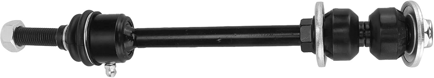 Aramox 2 Pièces Liens D'extrémité de Barre Stabilisatrice Avant, Remplacement de Lien de Barre Stabilisatrice Anti-roulis Noir pour 1500 5LUG 4WD 2006-2017