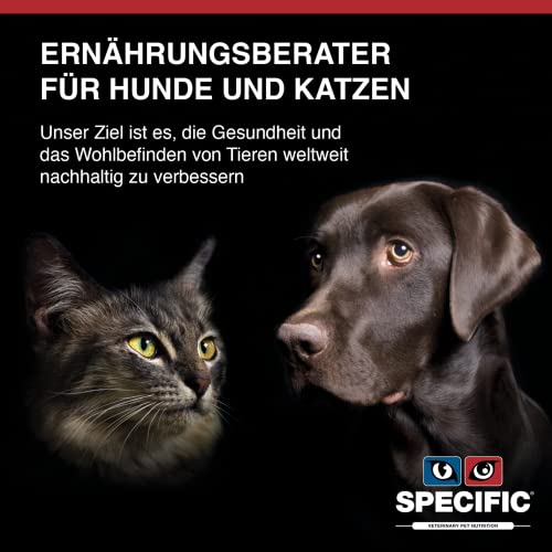 SPECIFIC® Allergen Management Plus (CΩD-HY) 3x4 kg - Hypoallergenes Hundefutter mit hydrolisiertem Lachs - Trockenfutter für Hunde - Omega-3 - Glutenfrei - Alle Altersklassen - DECHRA