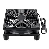 120-mm-Gehäuselüfter for Receiver, DVR, Xbox, TV-Box und Router