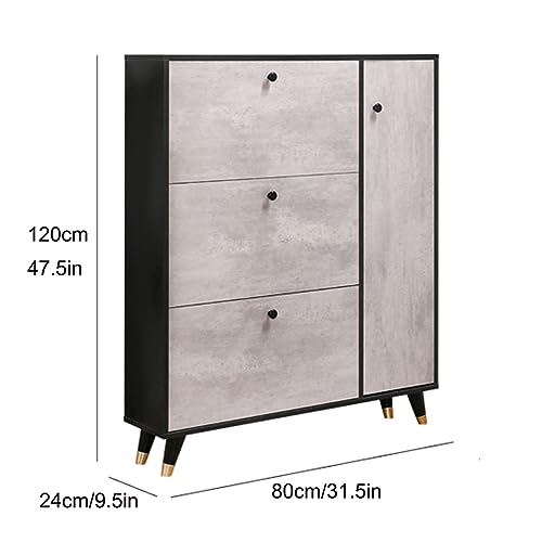 Solution de rangement élégante en bois meuble à chaussures fonctionnel - 3