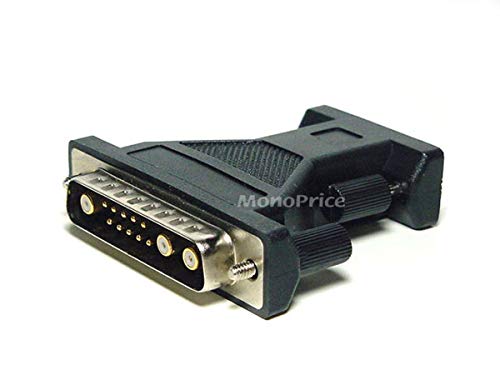 Adaptador Monoprice 13W3 Macho a HD15 Hembra VGA miniatura 4