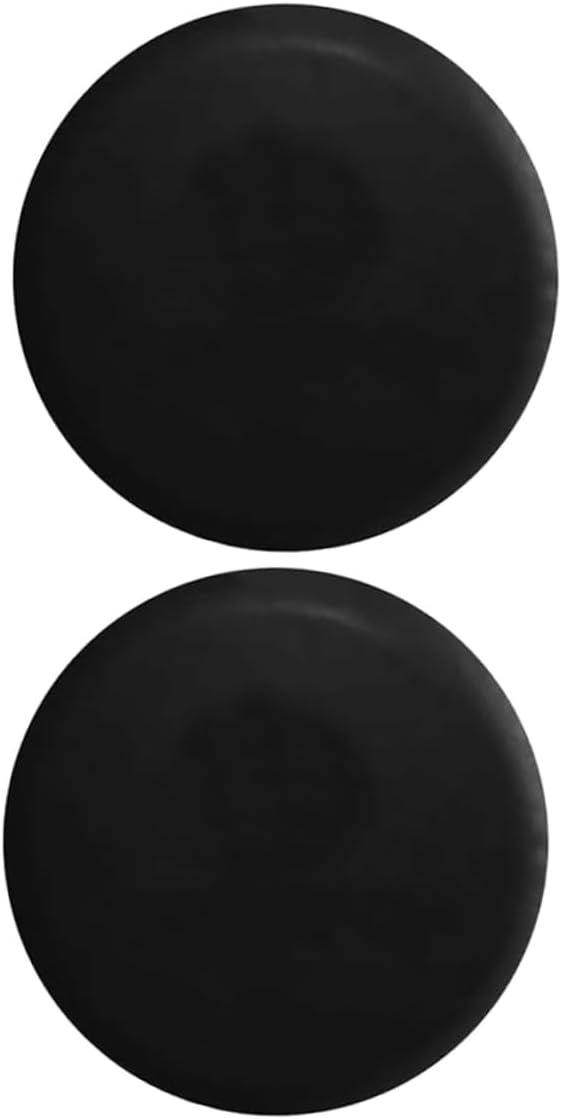 Zerodeko 2PCS 15 Inch Spare Tire Cover Set Waterproof PVC Trailer Tire Covers for RV SUV Truck Sturdy Wheel Protectors for Travel and Camping Accessories