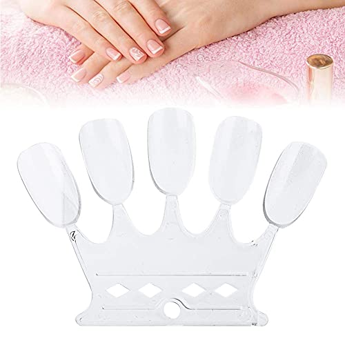 50 Piezas Palitos Transparentes para Práctica de Uñas miniatura 6