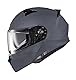 Protectwear Motorradhelm Klapphelm 928 Dunkelgrau Matt (XL (61-62 cm))