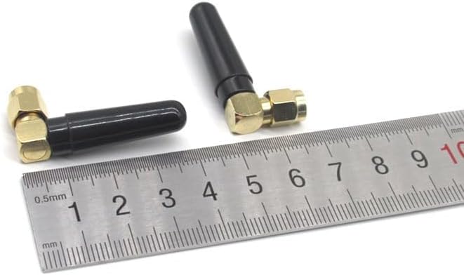 TREADALT-TEC 2 db Omnidirekcionális WiFi Bluetooth Antenna RP-SMA Csatlakozóval - Vízálló, Könnyű, Kétcsatornás, 3dBi Erősítésű, 4m Hatótávo