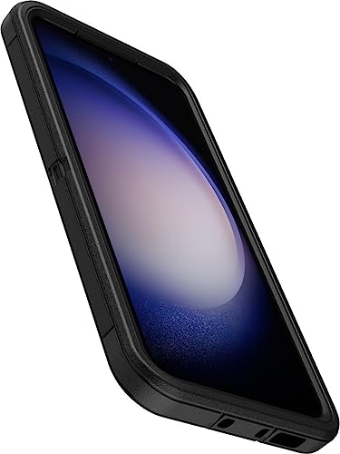 OtterBox Galaxy S23+ (Only) - Defender Series Case - Black, Rugged & Durable - with Port Protection - Includes Holster Clip Kickstand - Microbial Defense Protection - Non-Retail Packaging - image 4