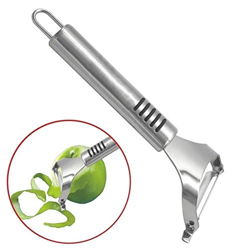 LIPPSY Gemüseschäler, multifunktionaler Edelstahl-Kartoffelschäler, Obst- und Gemüse-Küchengeräte. Schäler