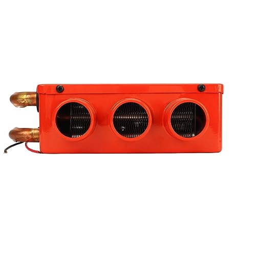 Calentador de Automóviles Portátil, 3 Agujeros 50 W Calentador de Automóvil Parabrisaster Parabrisas Portátil con Alta Eficiencia Térmica para Automóvil (24V)