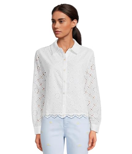 Lilly Pulitzer Women's Singrid Eyelet Top