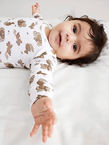 NAME IT NBNBODY 5P LS BONE BROWN NOOS uniseks-baby body - Image 3