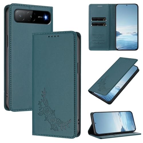 �X�}�z�P�[�X �Ή��@�� for Infinix Hot 60i 5G,�Ή��@�� for Tecno Spark Go 5G 2025 �yRFID�u���b�N�z�y�J�[�h�z���_�[�t�����z �}�O�l�b�g�J�� �X�^���h�@�\�t���z�X�}�z�P�[�X Green
