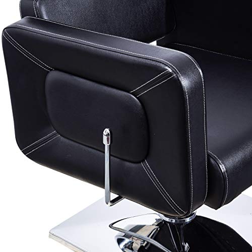 Barberpub Classic Hydraulic Barber Chair Salon Styling Beauty Spa Chair 2065 (Black) #TOP5