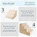 3-Step Pet Stairs - Nonslip Foam Dog and Cat Steps with Removable Zippered Microfiber Cover - 2-Tone Design for Home or Vehicle Use by PETMAKER (Tan)
