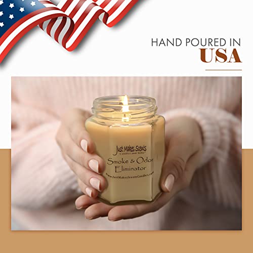 Smoke And Odor Eliminator Candle - Odor Eliminating Scented Candles For Home - Neutralizes Cigarette, Food, And Pet Smells | Natural Soy Wax Candle, Hand Poured In The Usa #TOP3