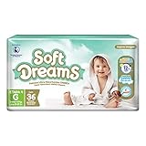 Soft Dreams Pañales Para Bebé Etapa 4 Talla G 36 Piezas