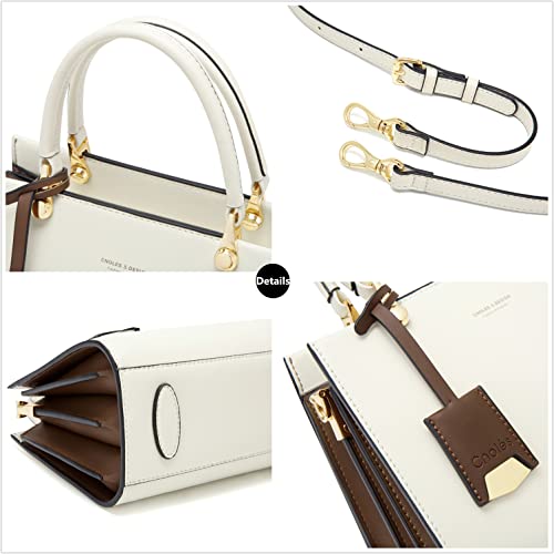 Cnoles Bolso Tote Grande de Cuero para Mujer miniatura 6