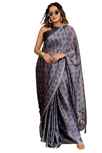Image of MIRCHI FASHION Saree for Woman Chiffon Shibori Printed | Lightweight Regular Use and Professional Office Sari with Blouse Piece