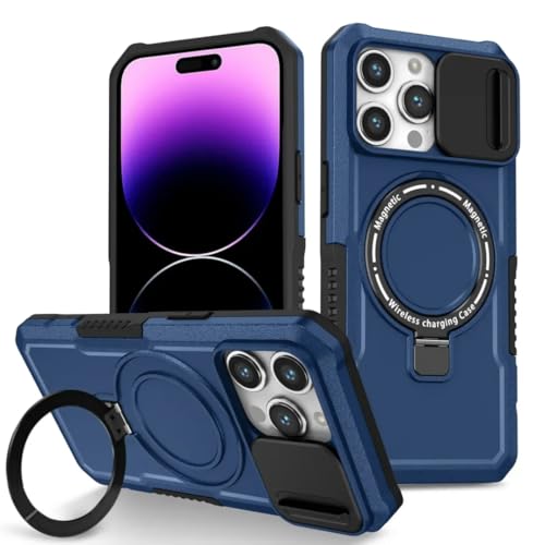 Coque iPhone 16 Pro Max en métal de luxe avec support