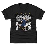 500 LEVEL Enzo Fernandez Chelsea FC Outline Number Youth Shirt (Tri Black, 8Y Medium)