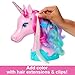 Barbie Doll Unicorn Styling Head, Colorful Mane of Fantasy Hair with Accessories & Shimmer Stickers