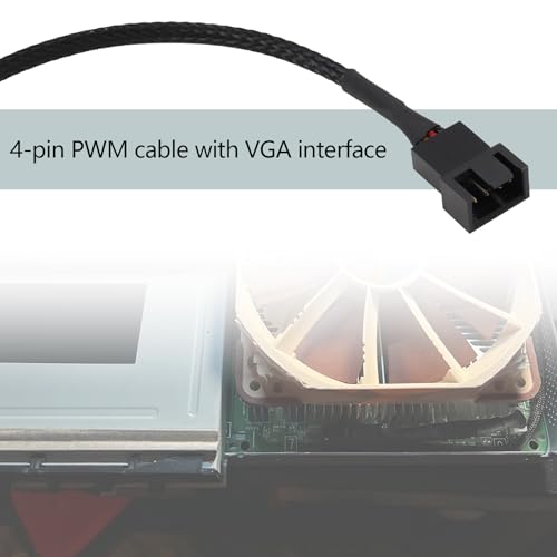 Cable Adaptador PWM 3pcs 4-Pin para Ventilador 15cm miniatura 2